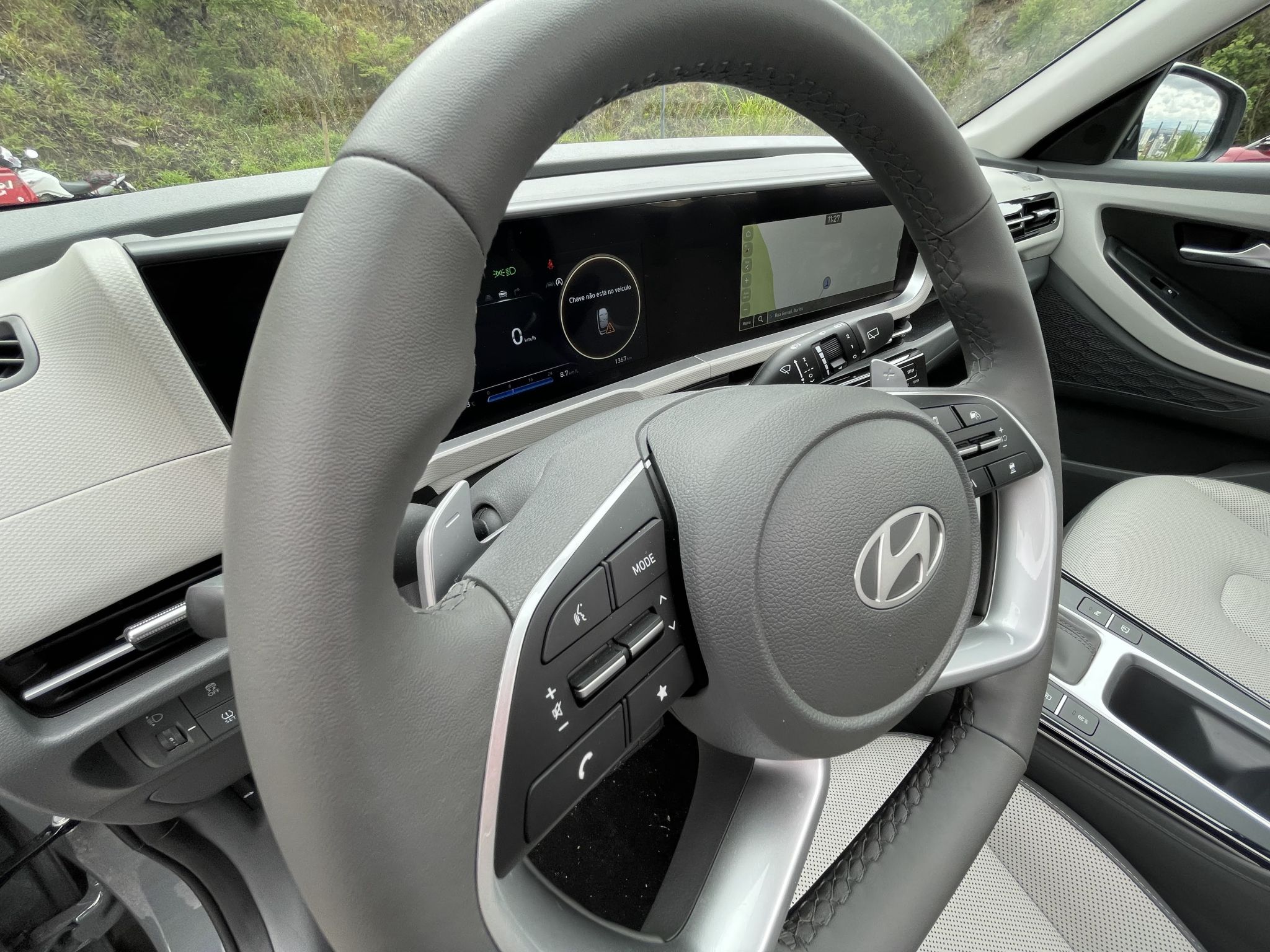 HYUNDAI CRETA ULTIMATE 2025 CINZA FRENTE LATERAL TRASEIRA INTERIOR (21)