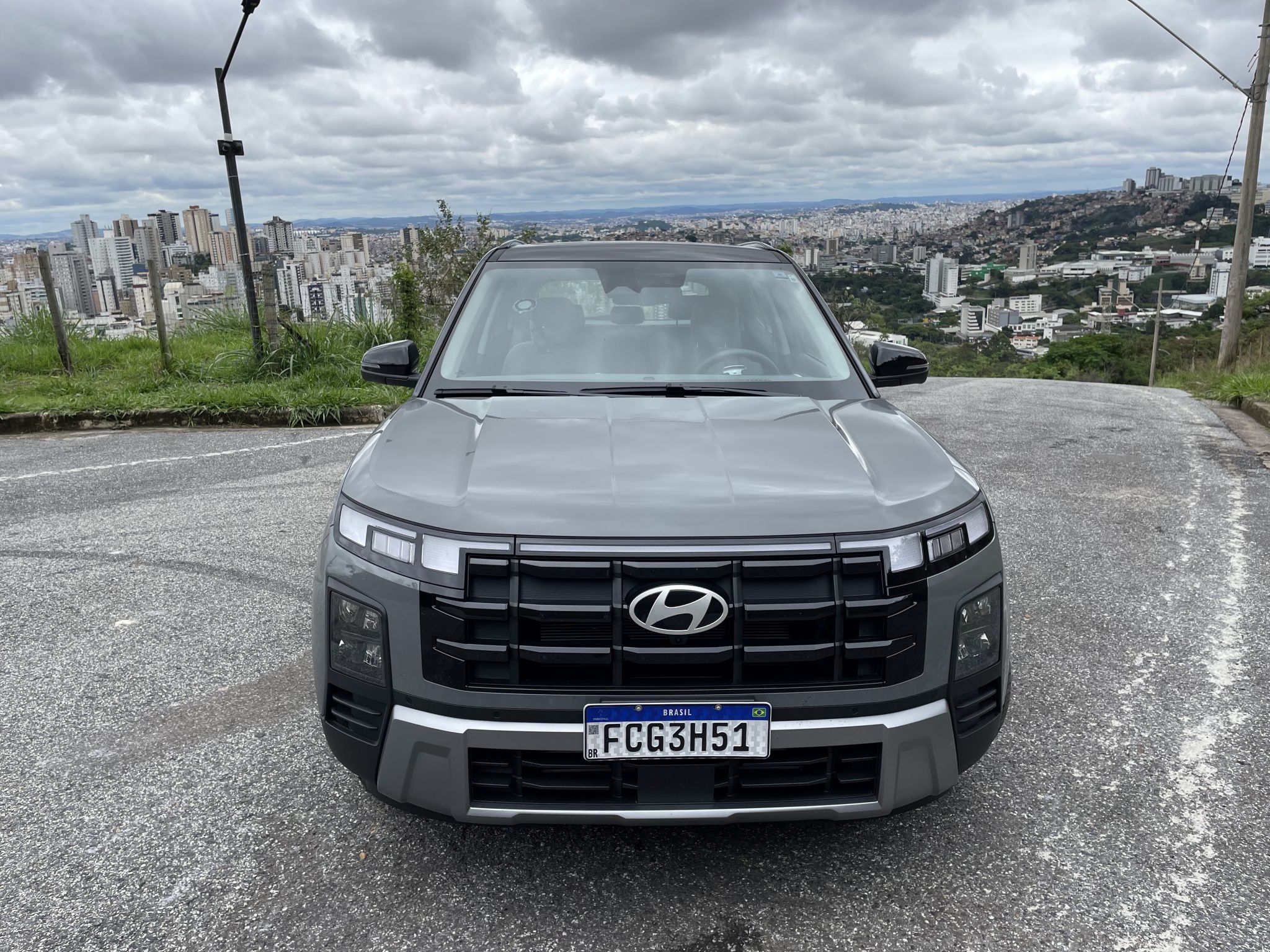 HYUNDAI CRETA ULTIMATE 2025 CINZA FRENTE LATERAL TRASEIRA INTERIOR (9)