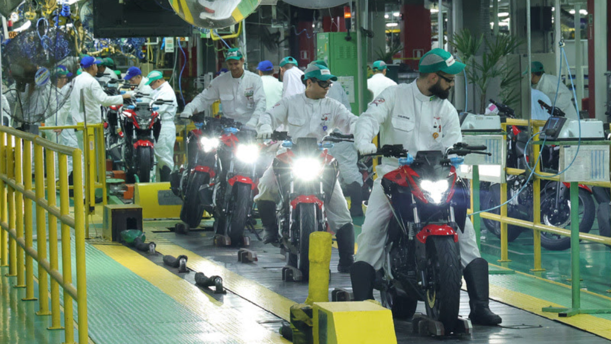 Indústria de motos tem melhor primeiro semestre dos últimos 14 anos