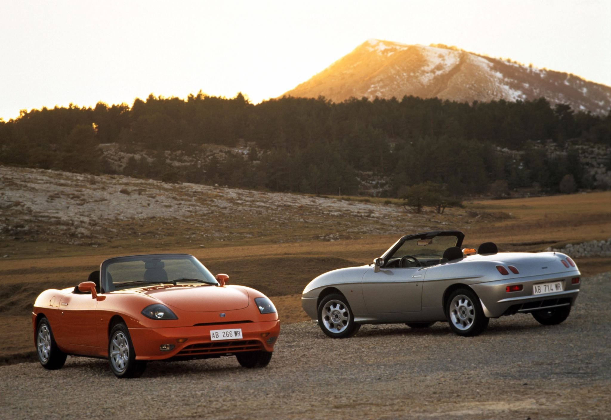 fiat barchetta 1995 frente e traseira