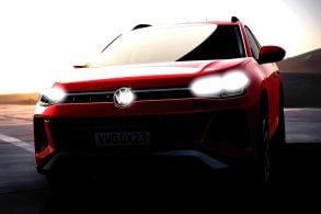 Frente do novo SUV Compacto da Volkswagen Tera