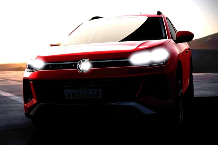 Frente do novo SUV Compacto da Volkswagen Tera