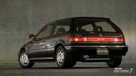 gran turismo 7 Honda Civic Si Extra (EF) 1987