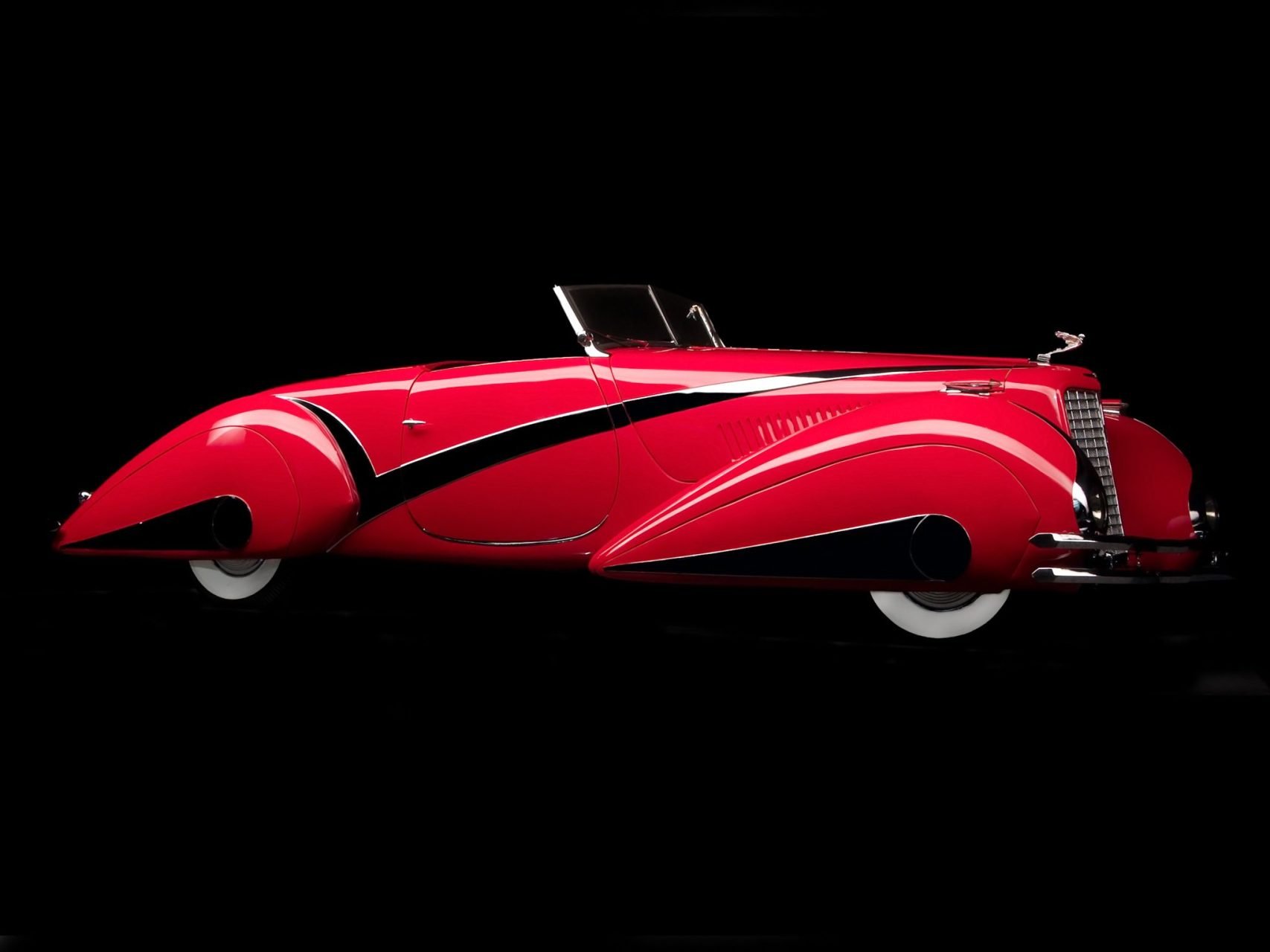 '34 V 16 Cadillac body by Hartmann