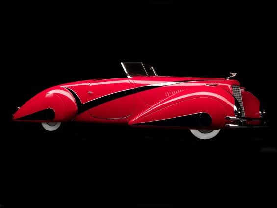 '34 V 16 Cadillac body by Hartmann