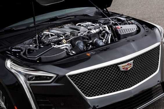 The CT6 V sedan features the Blackwing 4 2L twin turbocharged V