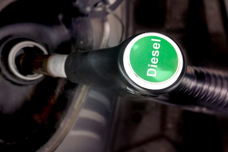 Pistola de abastecimento picape a Diesel