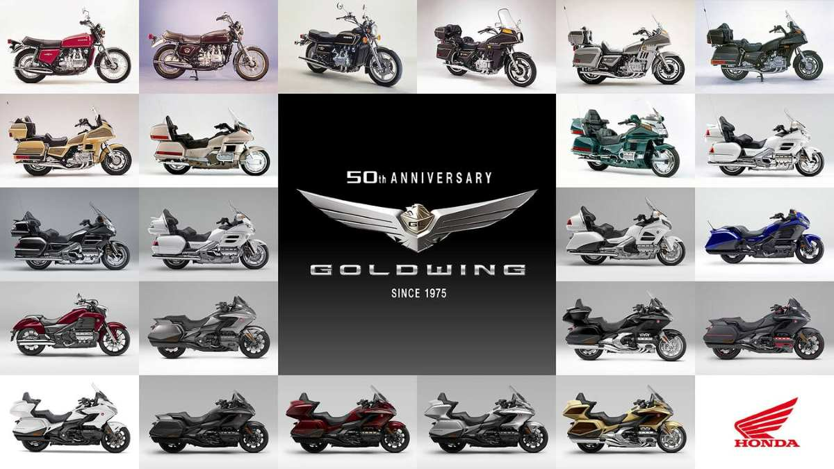 Honda GL1800 Gold Wing Tour 50th Anniversary (1)