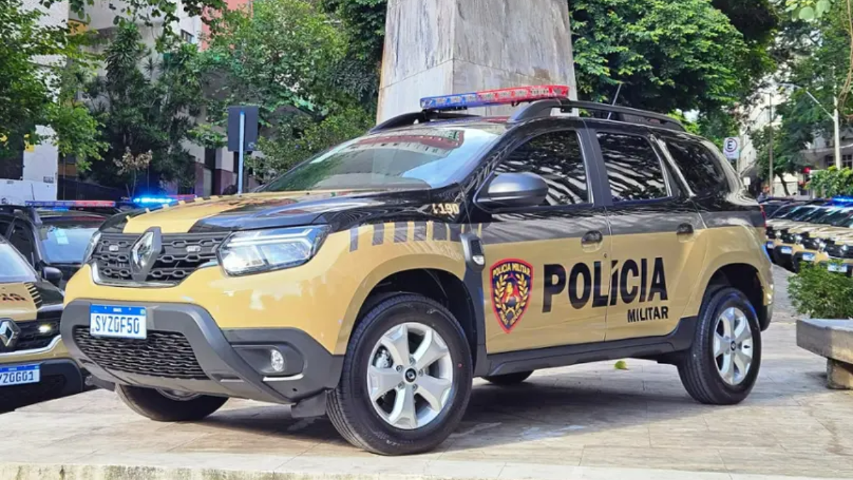 Viaturas da Polícia Militar de Minas Gerais ganham nova identidade visual