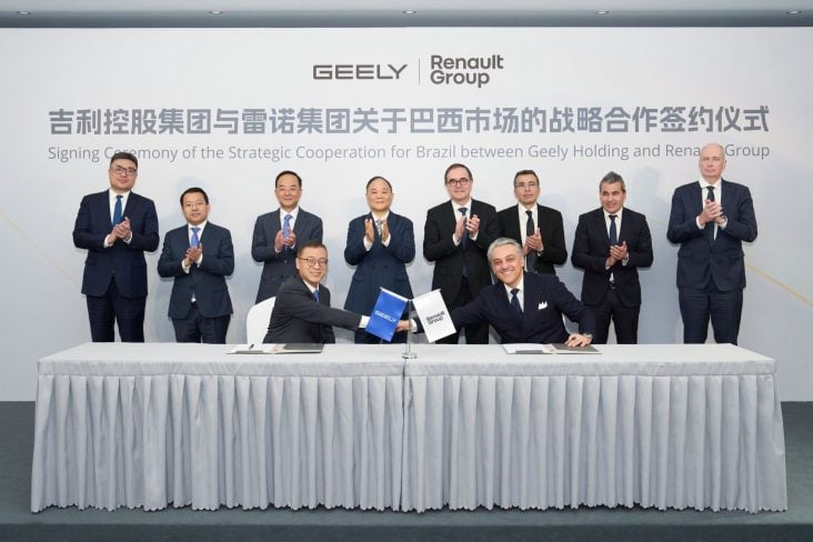 Renault Group and Geely Holding Group agreement