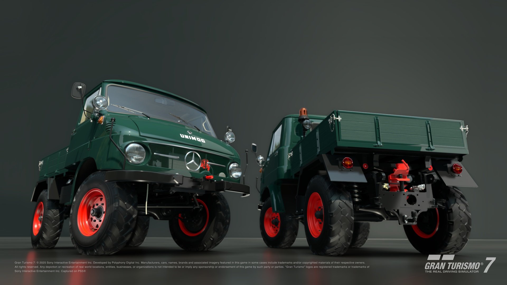 Gran Turismo 7 mercedes benz unimog