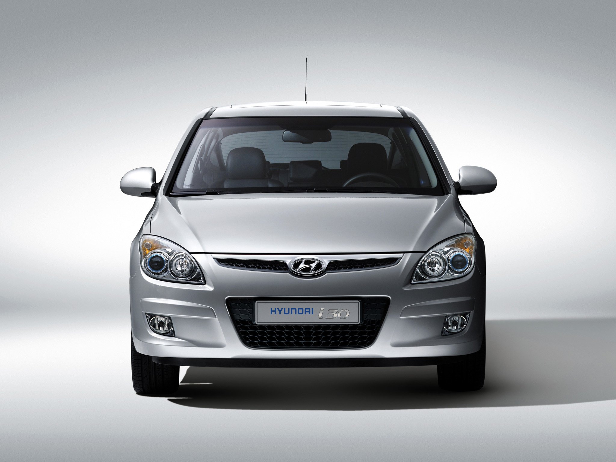 HYUNDAI I30 2012 PRATA FRENTE