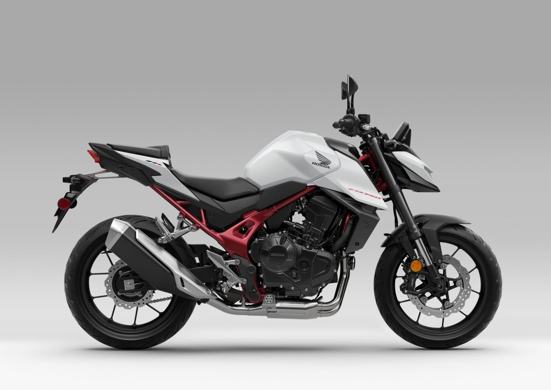 25 Honda CB750 Hornet Matte Pearl White RHP