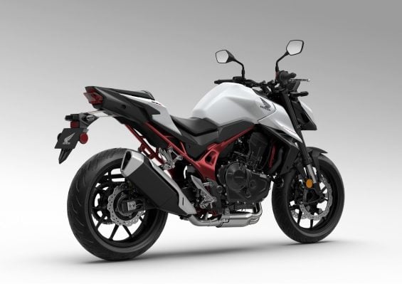 25 Honda CB750 Hornet Matte Pearl White RR34