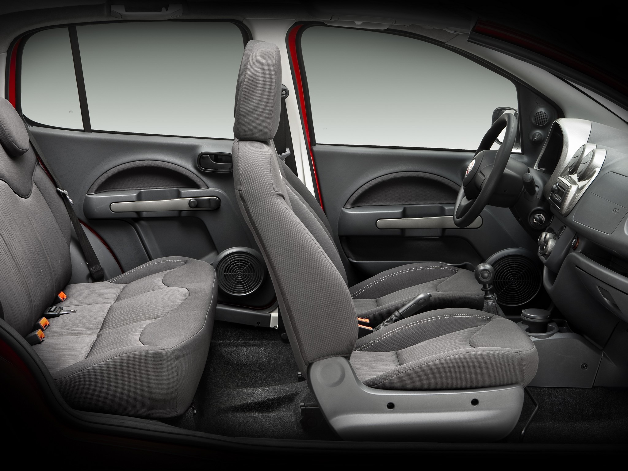 fiat uno way 2012 interior