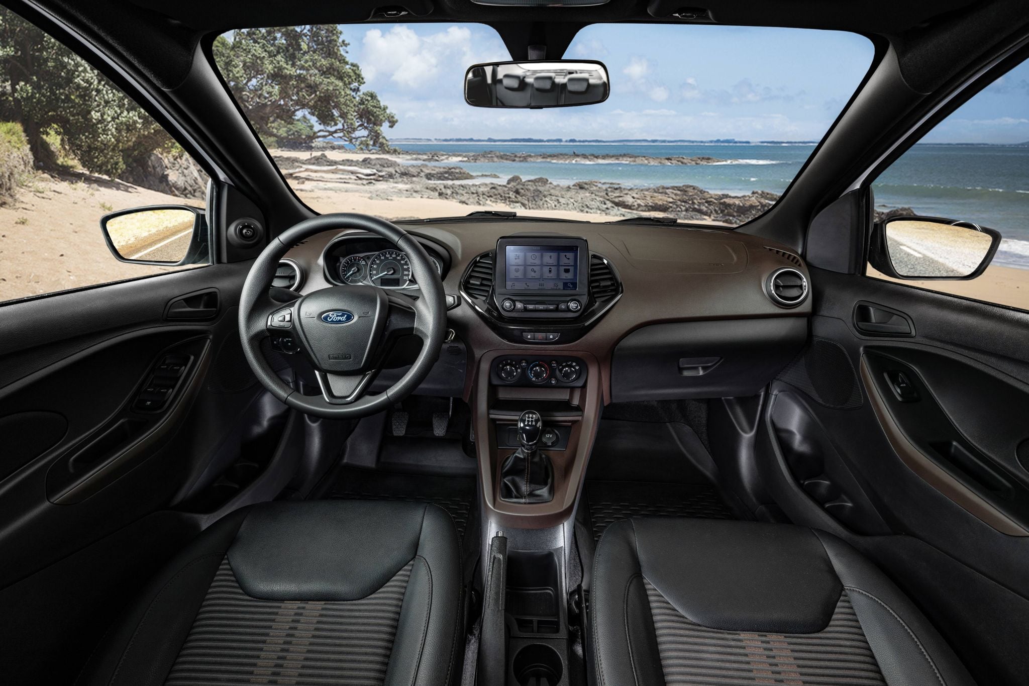 FORD KA 2015 INTERIOR PAINEL QUADRO DE INSTRUMENTOS