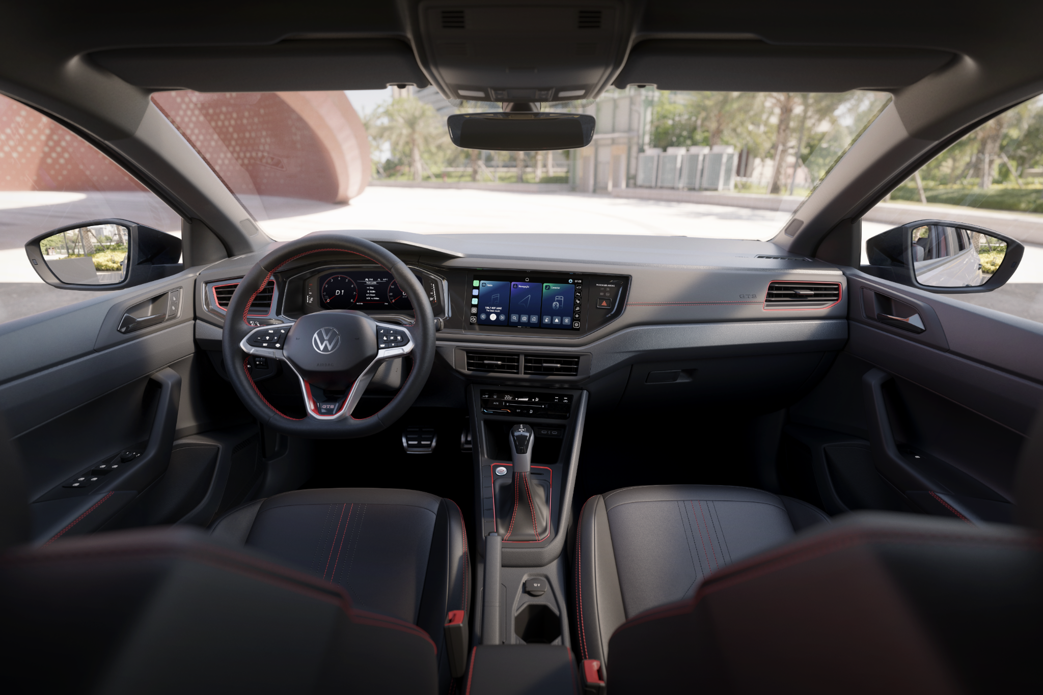 Volkswagen Nivus GTS 2026 interior painel