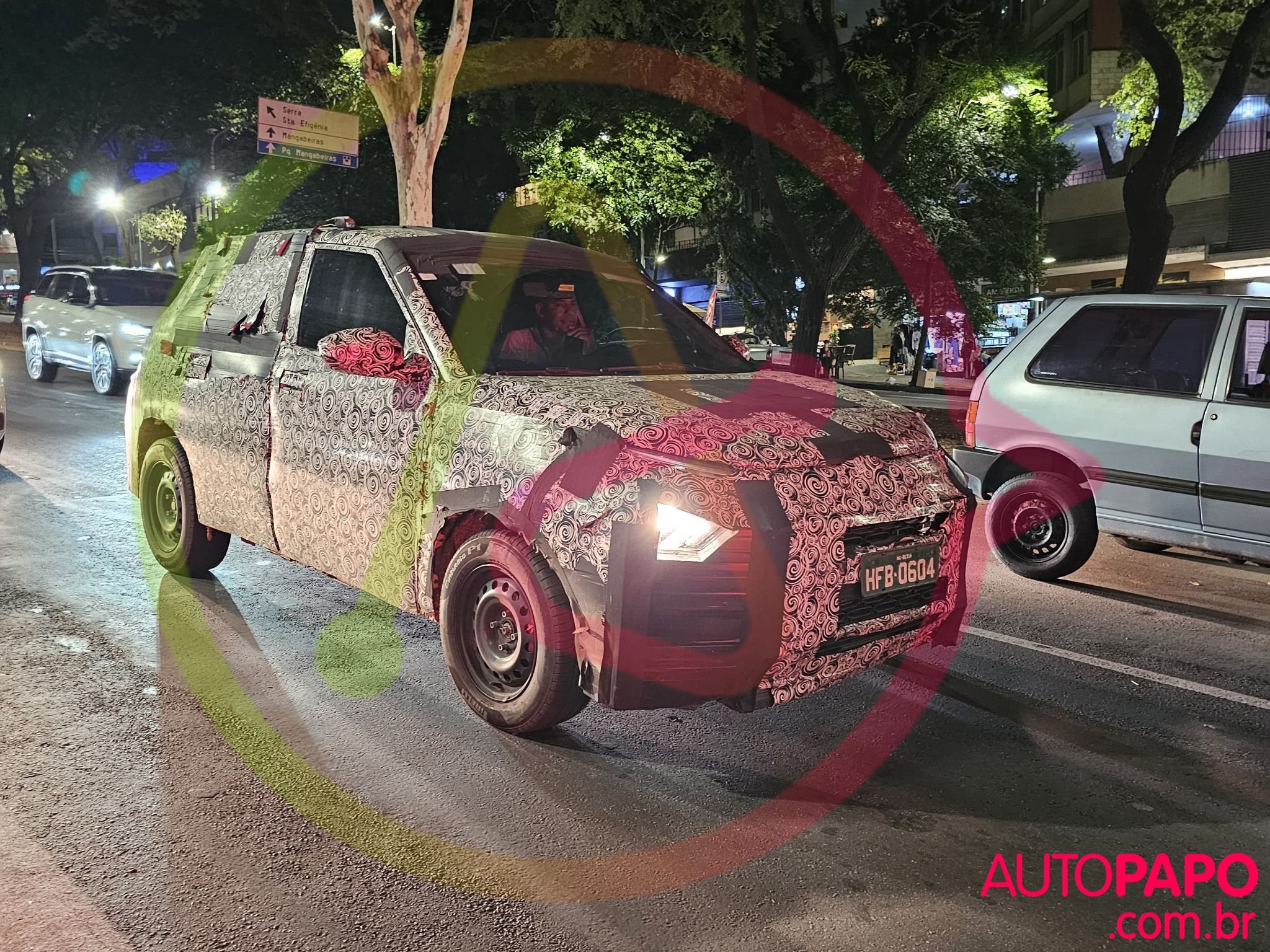 Flagramos o Fiat Grande Panda, sucessor do Argo