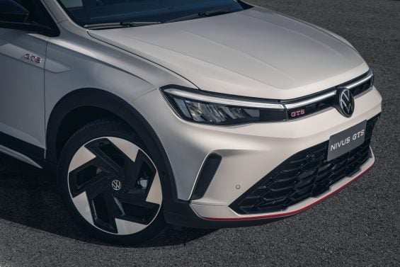 Volkswagen Nivus GTS 2026 Branco Cristal dianteira