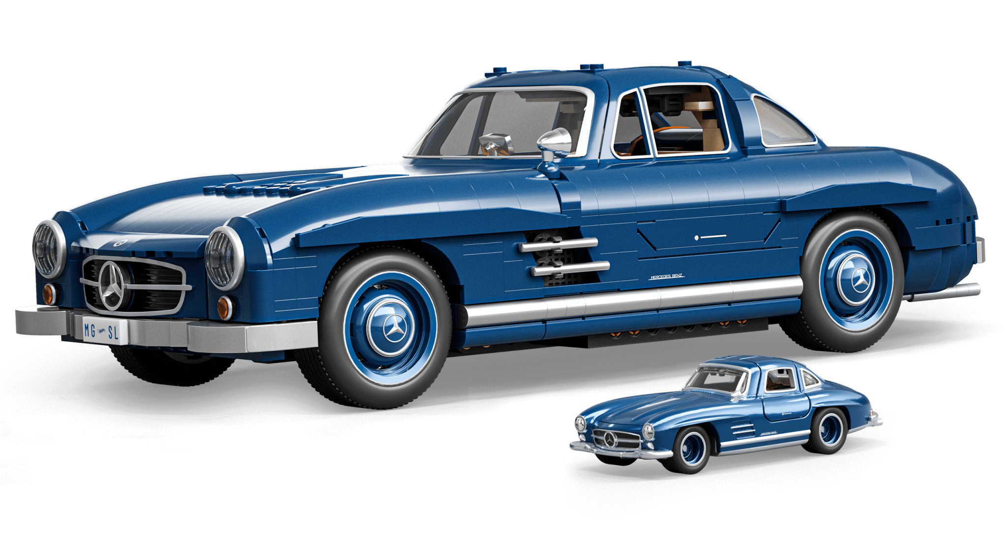 hot wheels brick shop mercedes 300 sl