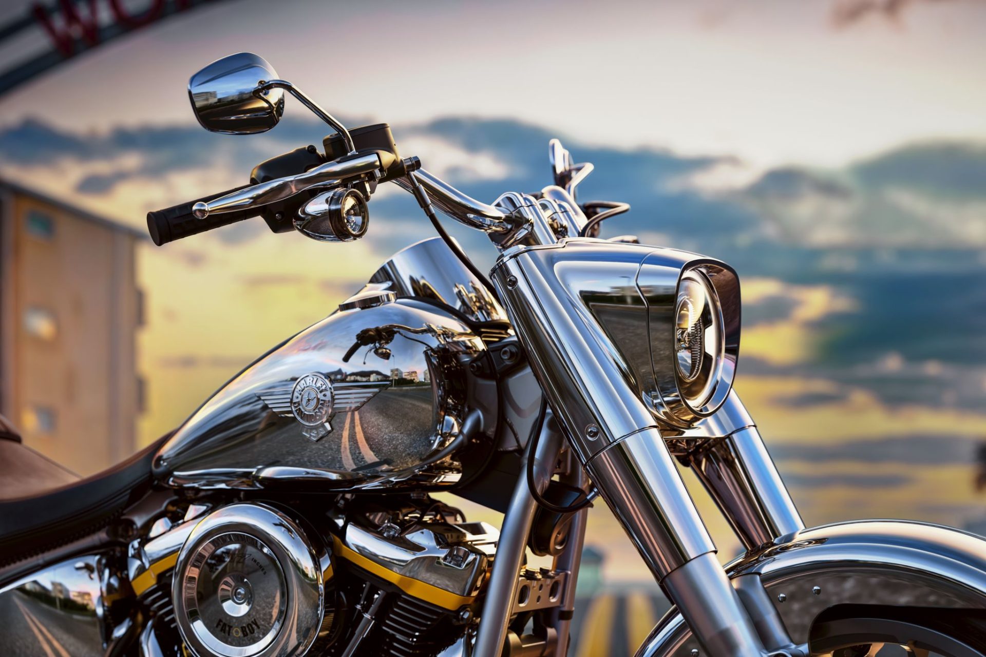 Harley Davidson Fat Boy Gray Ghost (5)