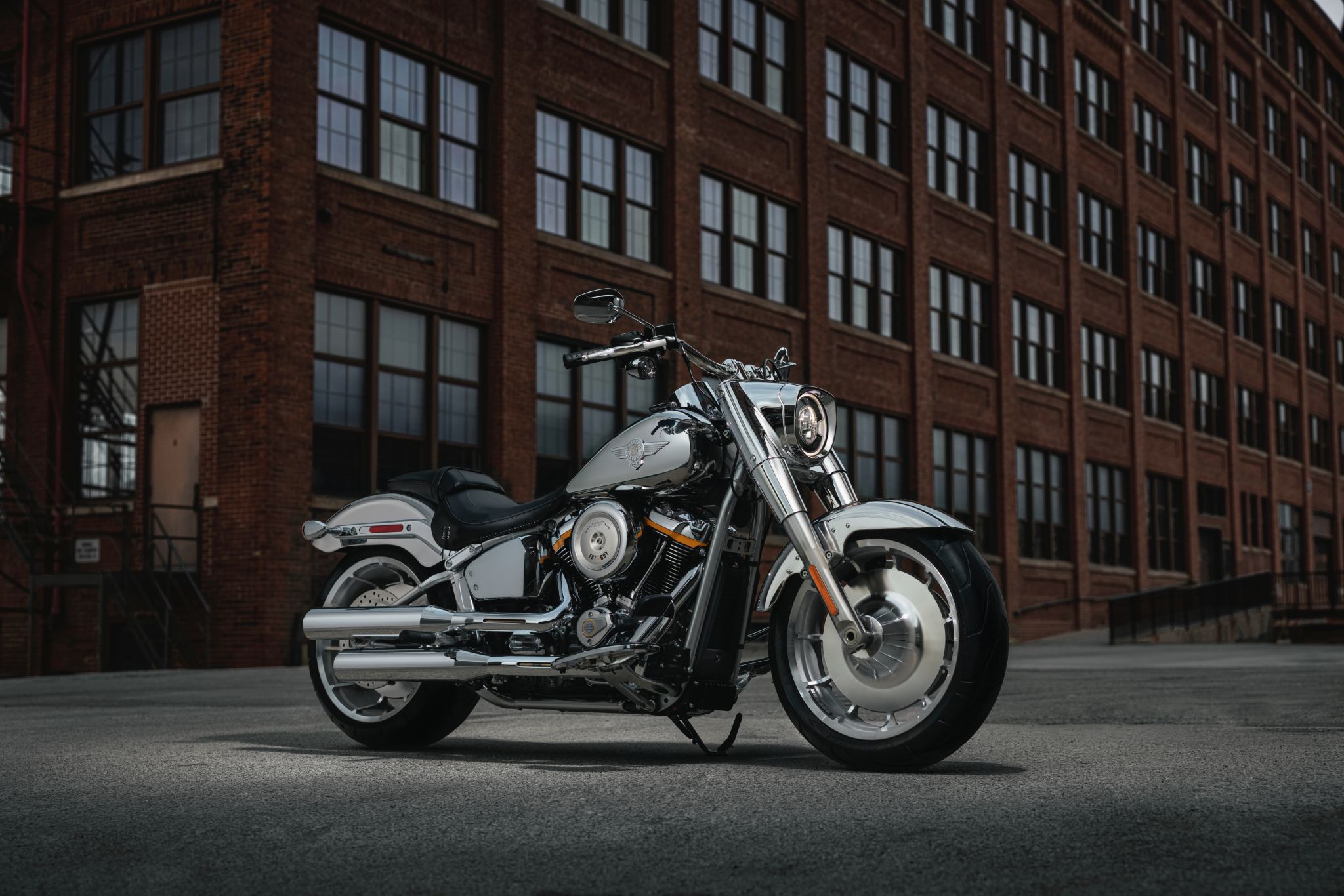 Harley Davidson Fat Boy Gray Ghost (1)