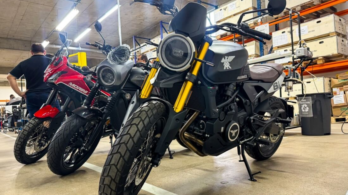 moto morini Nova marca de motos italiana inicia fabricação no Brasil