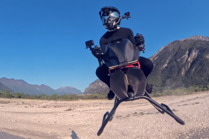 moto voadora Volonaut