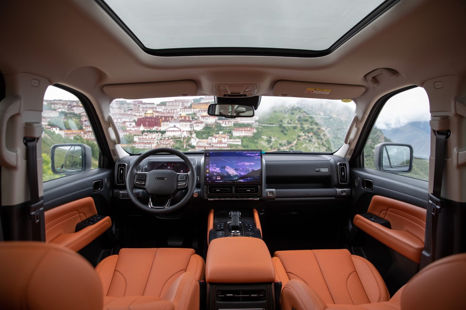 GWM haval h9 interior painel