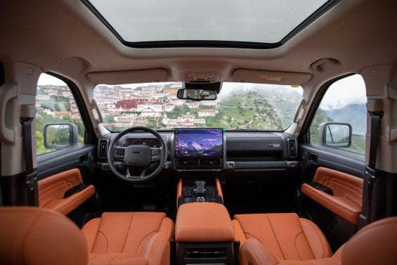 GWM haval h9 interior painel