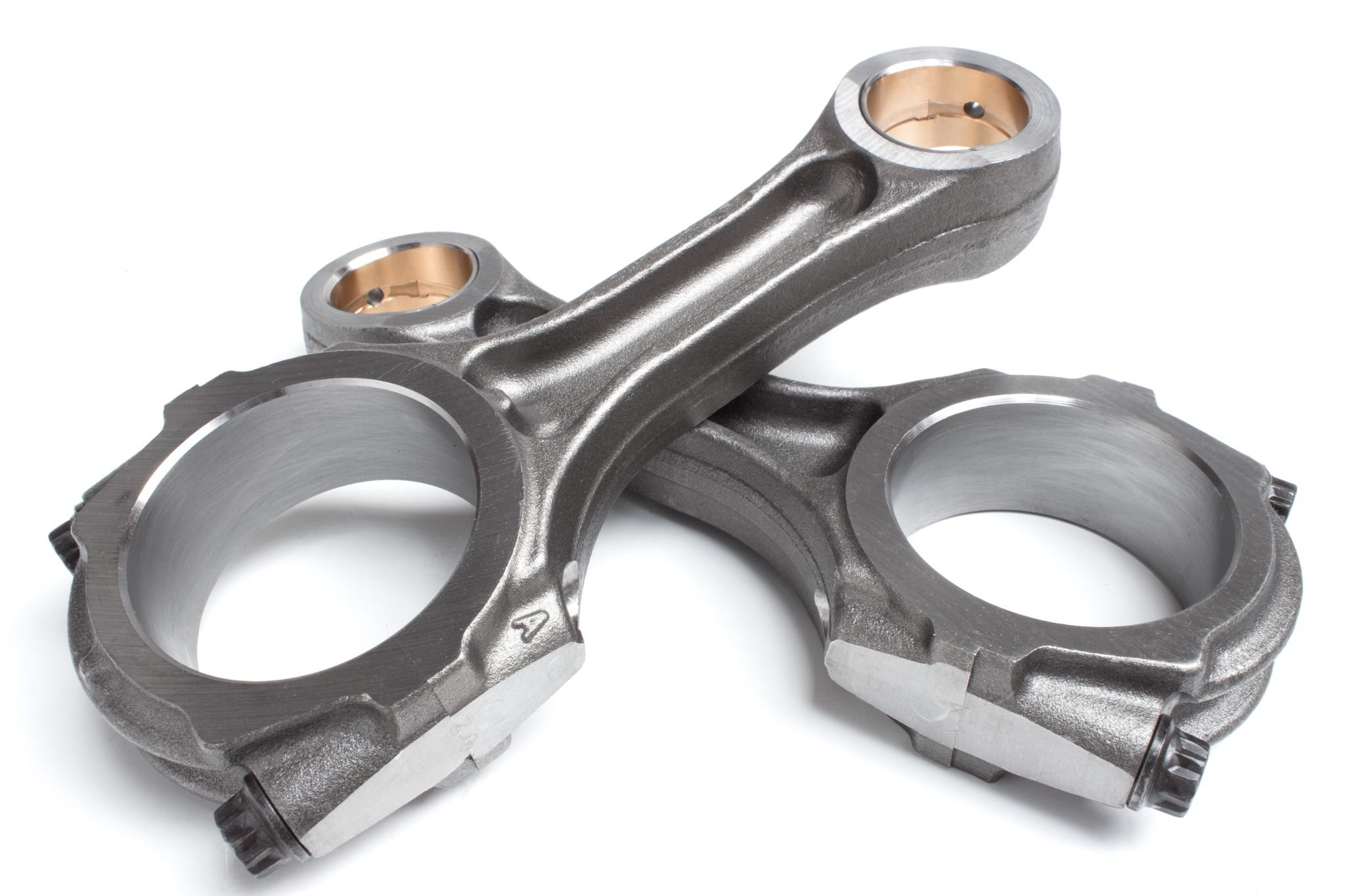 Two,Of,The,Connecting,Rod,On,A,White,Background Two,Of,The,Connecting,Rod,On,A,White,Background