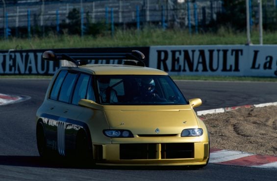 RENAULT ESPACE F1 PROST TESTING