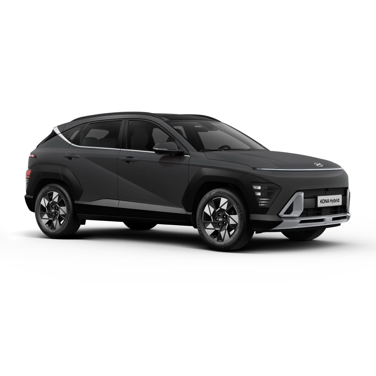 Hyundai Kona Hybrid 2026 cinza ecotronic fosco frente