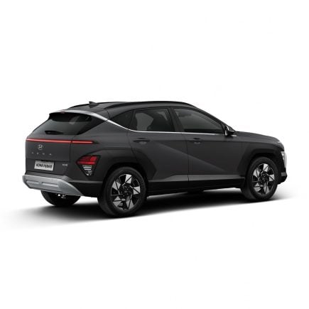 Hyundai Kona Hybrid 2026 cinza ecotronic fosco traseira (3)