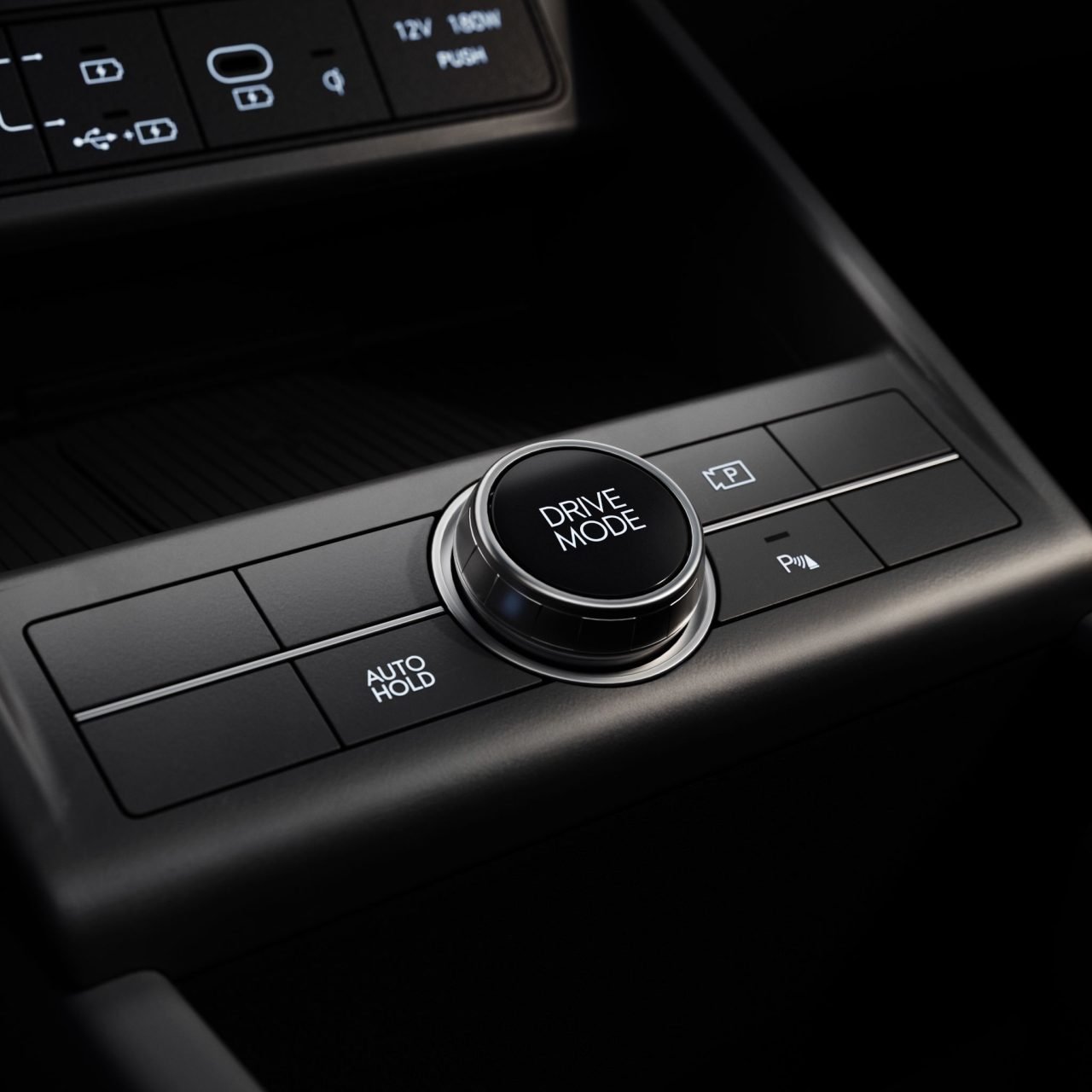 Hyundai Kona Hybrid 2026 interior modo de condução