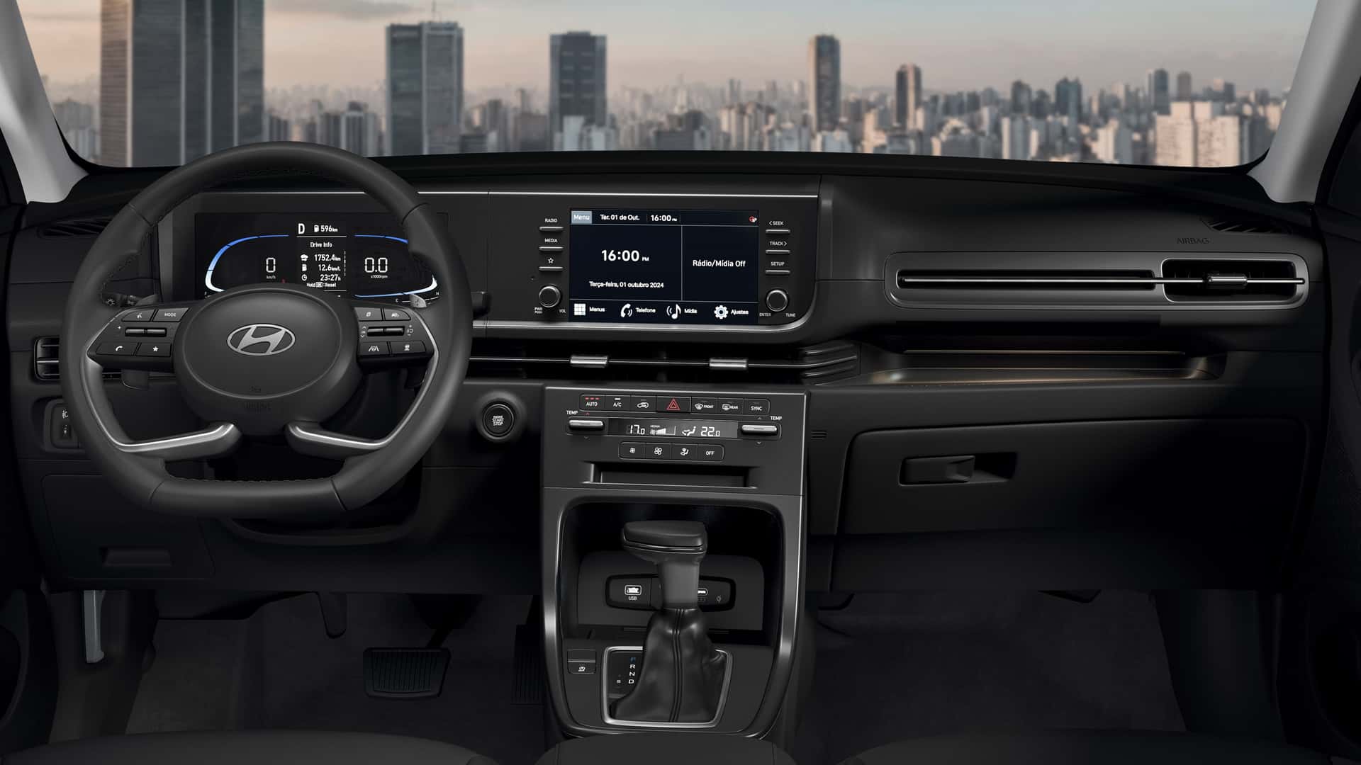 hyundai creta limited 2025 interior painel