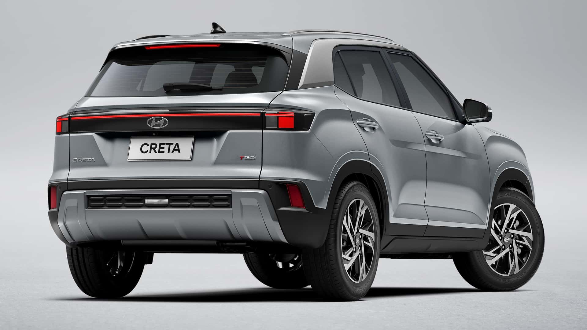 hyundai creta limited 2025 prata brisk traseira