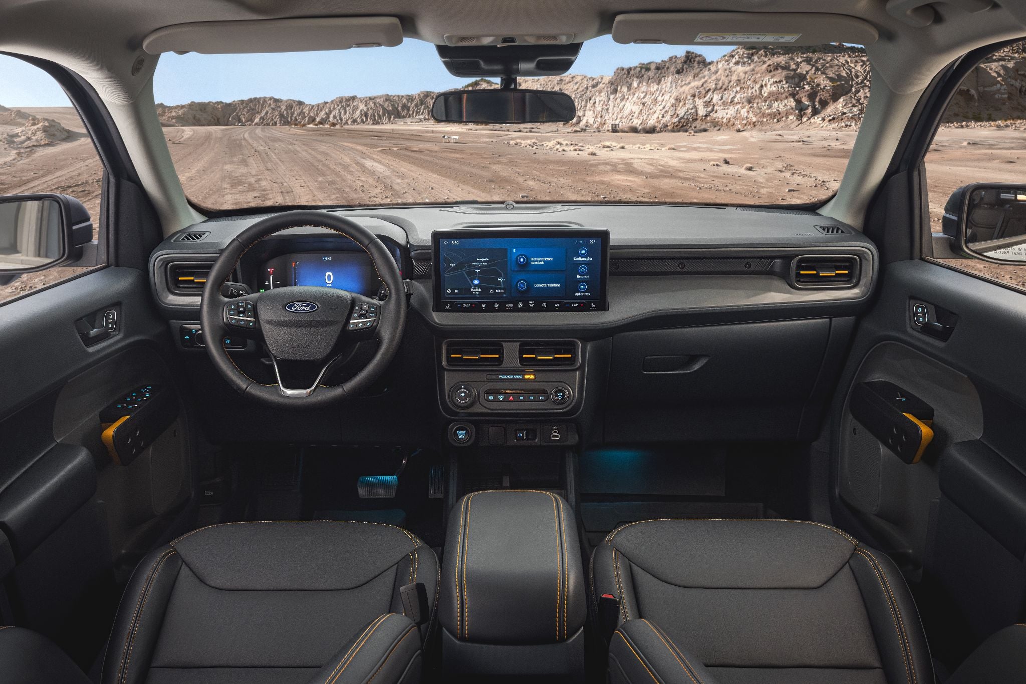 Ford Maverick Tremor interior painel