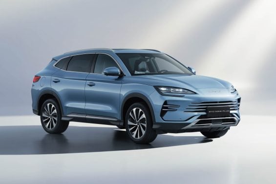 byd song plus 2026 azul frente