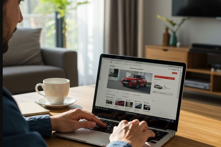 CONSUMIDOR PESQUISANDO CARRO PARA COMPRA ONLINE