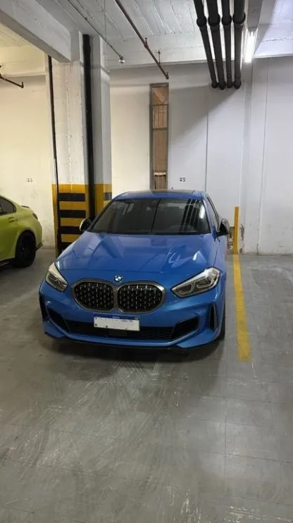 BMW M135i apreendido careca INSS