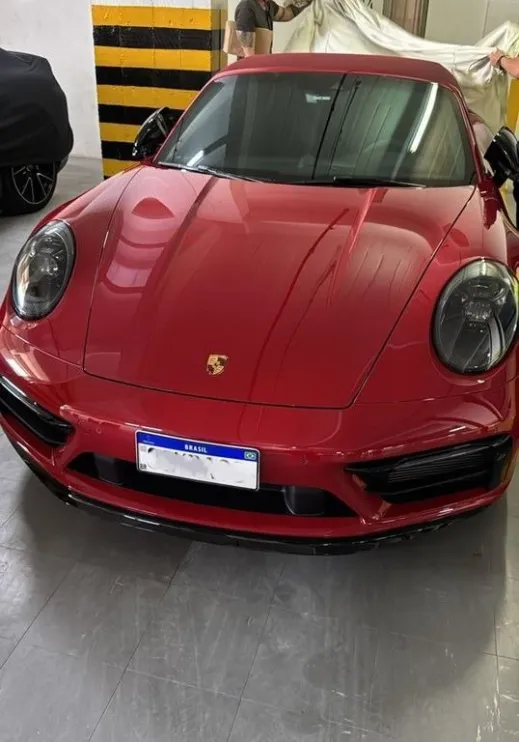 Porsche 911 apreendido careca INSS