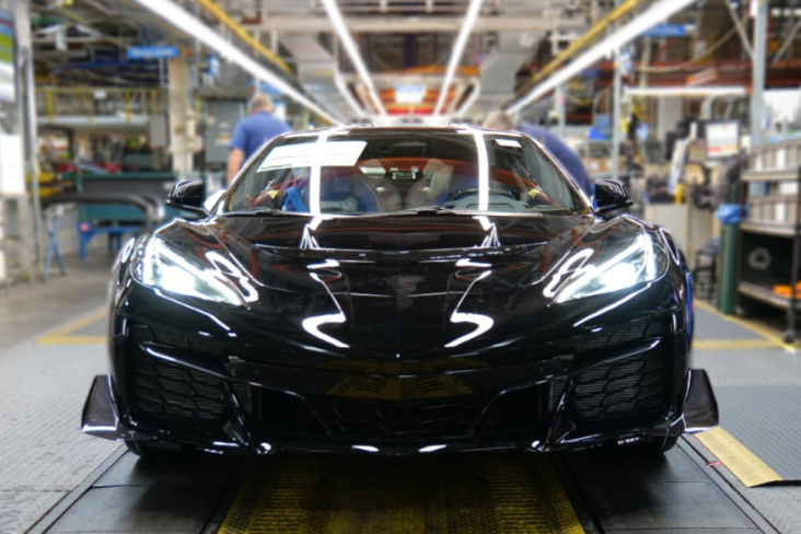Corvette ZR1 na fábrica de Bowling Green