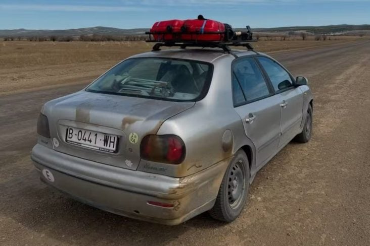 Fiat Marea que viajou da Espanhga ao Japão (2)