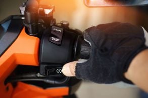 botão de partida moto