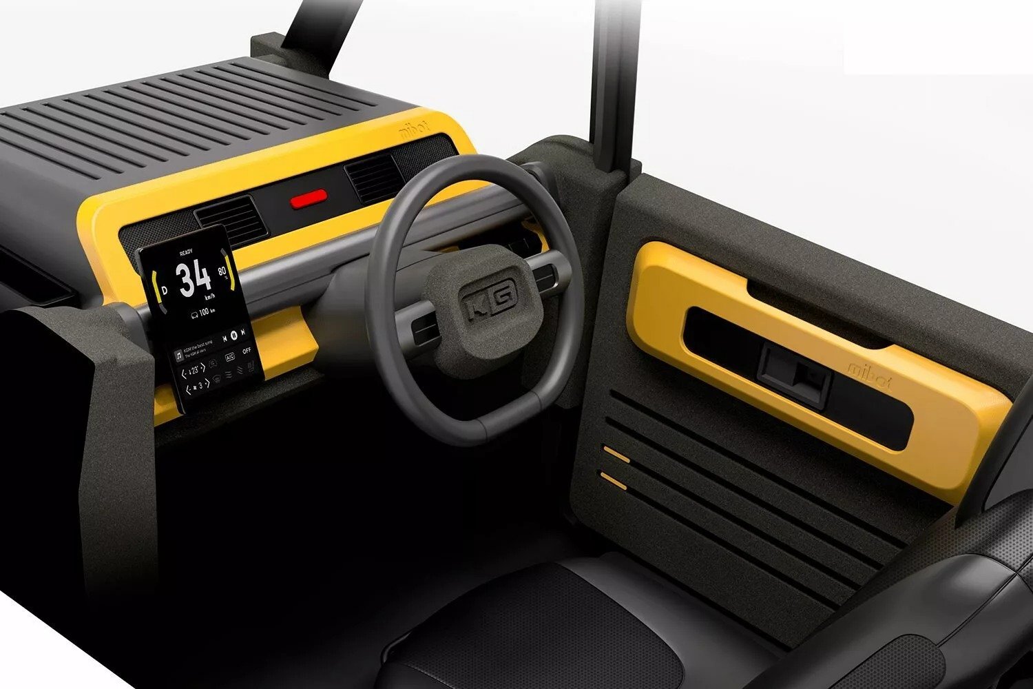 KG Motors Mibot interior amplo