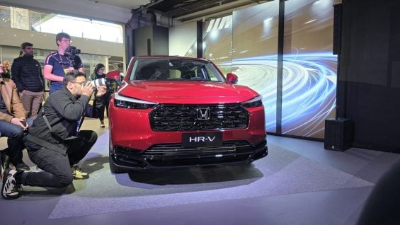 Honda HR V vermelho frente