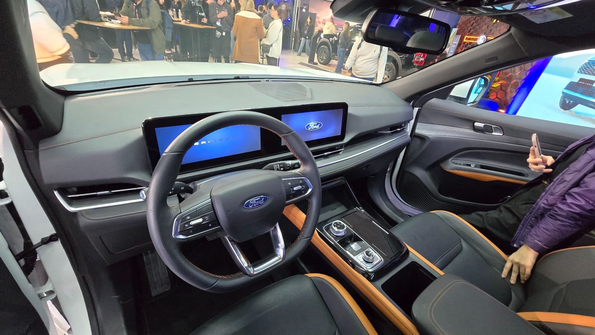 Ford Territory Titanium 2026 interior painel