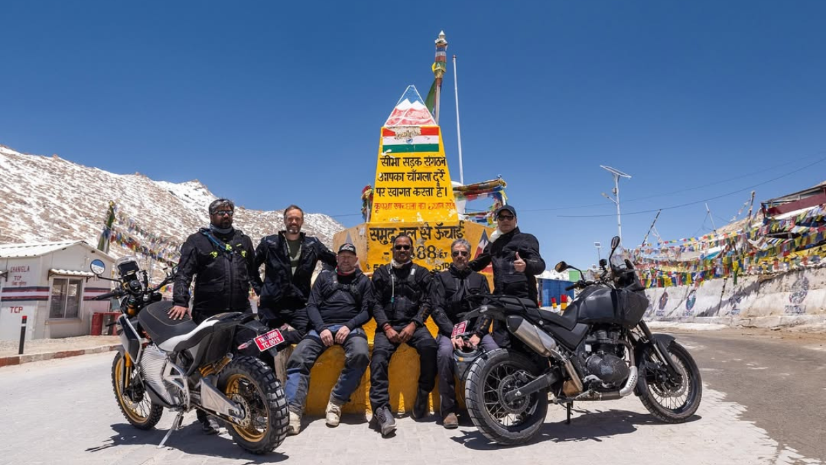 Testes nova Royal Enfield Himalayan big trail