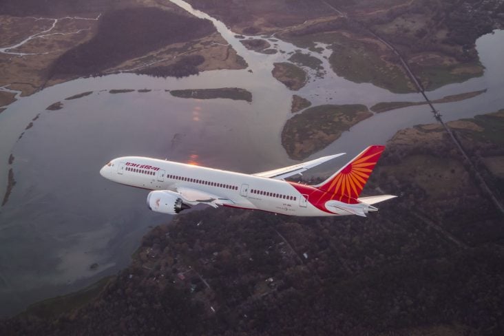 Boeing 787 8 da Air India idêntico ao acidentado nessa semana FOTO Divulgação